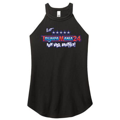 Trumpamania Trump 2024 Trumpamania Trump 2024 Wrestling Meme Women's Perfect Tri Rocker Tank