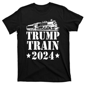 Trump Train 2024 Pro Trump Presidential Election T-Shirt