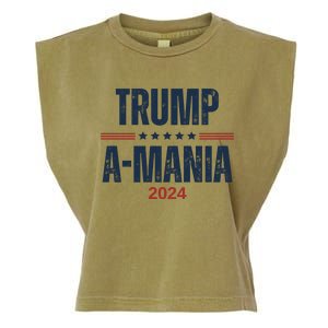 Trumpamania Trumpamania 2024 Garment-Dyed Women's Muscle Tee