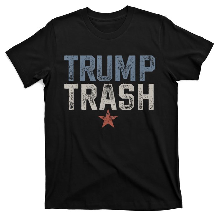 Trump Trash 2024 Grunge Vintage Garbage For Trump T-Shirt