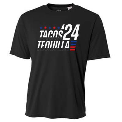 Tacos & Tequila 2024 Election Cooling Performance Crew T-Shirt