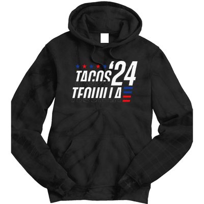 Tacos & Tequila 2024 Election Tie Dye Hoodie