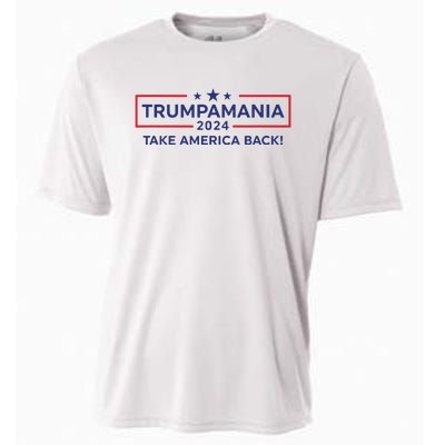 Trumpamania Trump 2024 Election Republican President Cooling Performance Crew T-Shirt