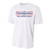 Trumpamania Trump 2024 Election Republican President Performance Sprint T-Shirt