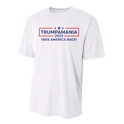 Trumpamania Trump 2024 Election Republican President Performance Sprint T-Shirt