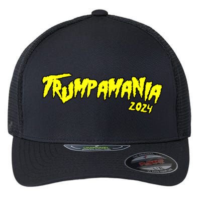 Trumpamania Trump 2024 Election Republican President Flexfit Unipanel Trucker Cap