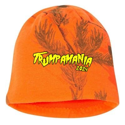 Trumpamania Trump 2024 Election Republican President Kati - Camo Knit Beanie