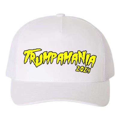 Trumpamania Trump 2024 Election Republican President Yupoong Adult 5-Panel Trucker Hat