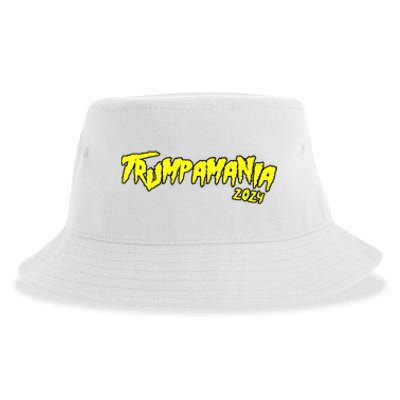 Trumpamania Trump 2024 Election Republican President Sustainable Bucket Hat