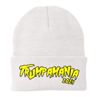 Trumpamania Trump 2024 Election Republican President Knit Cap Winter Beanie