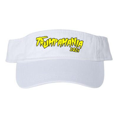 Trumpamania Trump 2024 Election Republican President Valucap Bio-Washed Visor