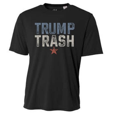 Trump Trash 2024 Grunge Vintage Garbage For Trump Cooling Performance Crew T-Shirt