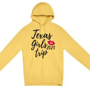 Texas Trip 2025 Houston Vacation Fun Matching Group Premium Pullover Hoodie