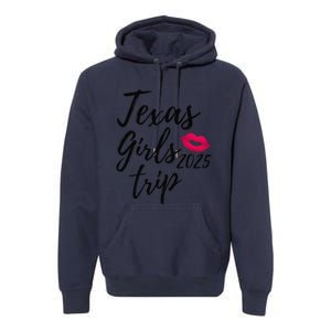 Texas Trip 2025 Houston Vacation Fun Matching Group Premium Hoodie