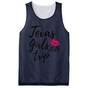 Texas Trip 2025 Houston Vacation Fun Matching Group Mesh Reversible Basketball Jersey Tank