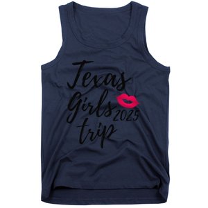 Texas Trip 2025 Houston Vacation Fun Matching Group Tank Top