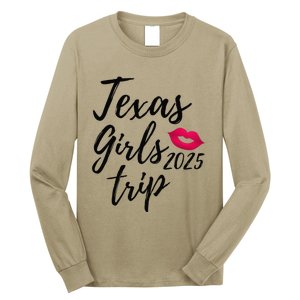 Texas Trip 2025 Houston Vacation Fun Matching Group Long Sleeve Shirt