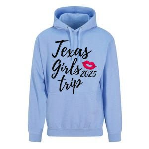 Texas Trip 2025 Houston Vacation Fun Matching Group Unisex Surf Hoodie