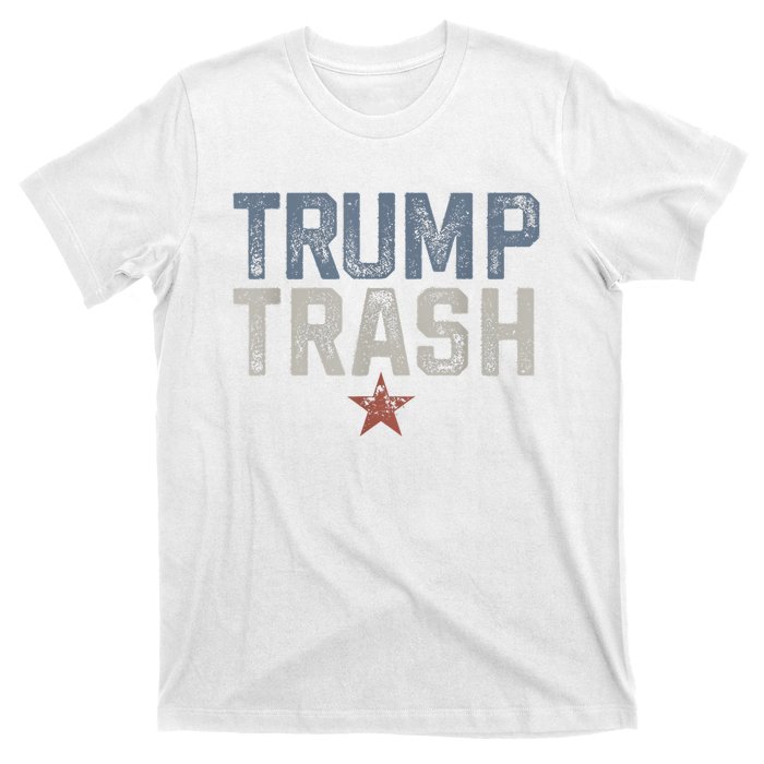 Trump Trash 2024 Grunge Vintage Garbage For Trump T-Shirt