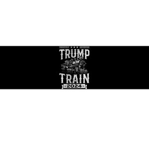 Trump Train 2024 Patriotic Election Design Bumper Sticker