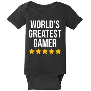 The Throne 2024 WorldS Greatest Gamer Baby Bodysuit