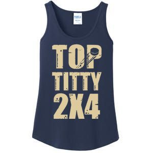 Top Titty 2x4 Ladies Essential Tank