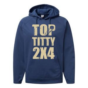 Top Titty 2x4 Performance Fleece Hoodie