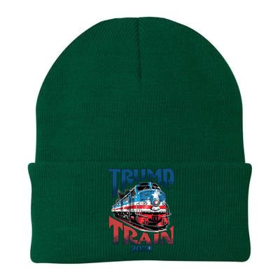 Trump Train 2024 Knit Cap Winter Beanie