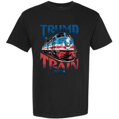 Trump Train 2024 Garment-Dyed Heavyweight T-Shirt