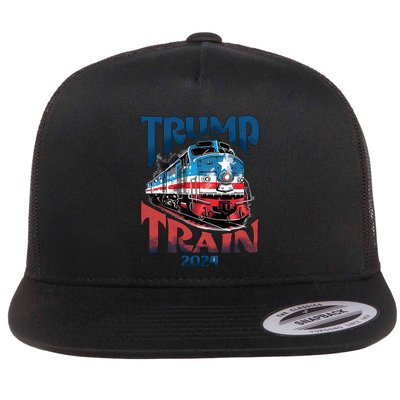 Trump Train 2024 Flatbill Hat