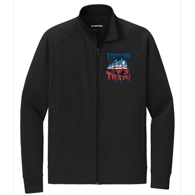 Trump Train 2024 Stretch Full-Zip Cadet Jacket