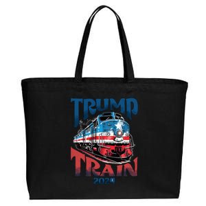 Trump Train 2024 Cotton Canvas Jumbo Tote