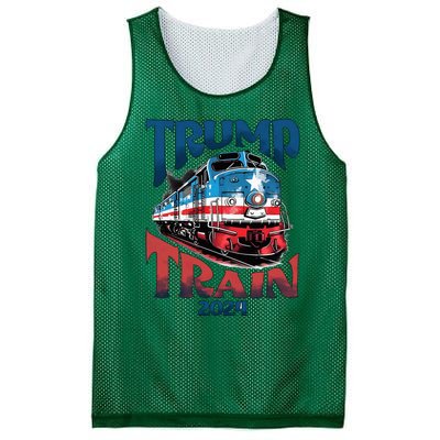 Trump Train 2024 Mesh Reversible Basketball Jersey Tank