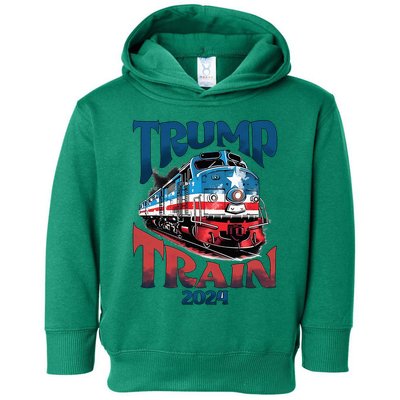 Trump Train 2024 Toddler Hoodie
