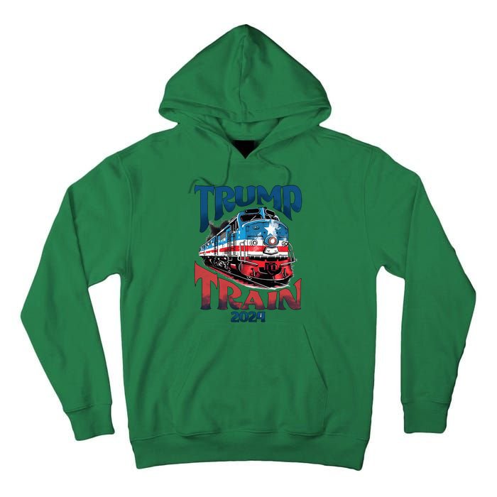 Trump Train 2024 Tall Hoodie