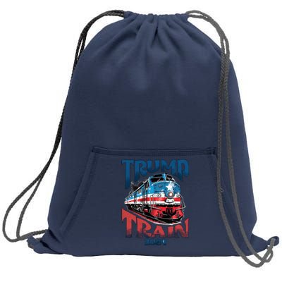 Trump Train 2024 Sweatshirt Cinch Pack Bag