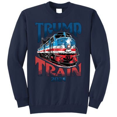 Trump Train 2024 Tall Sweatshirt