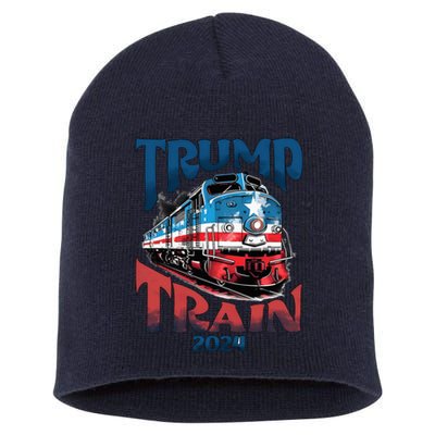 Trump Train 2024 Short Acrylic Beanie