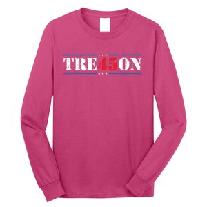 Tre45on Treason 45 2020 Election Anti Trump Democrat Gift Long Sleeve Shirt