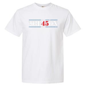 Tre45on Treason 45 2020 Election Anti Trump Democrat Gift Garment-Dyed Heavyweight T-Shirt