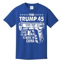 The Trump 45 Cause The 46 Is Made In China Kids T-Shirt