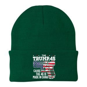 The Trump 45 Cause The 46 Is Made In China Knit Cap Winter Beanie