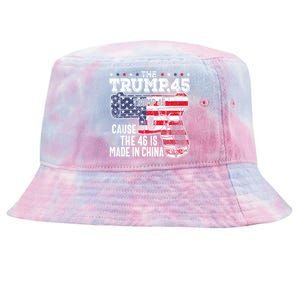 The Trump 45 Cause The 46 Is Made In China Tie-Dyed Bucket Hat