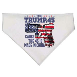 The Trump 45 Cause The 46 Is Made In China USA-Made Doggie Bandana