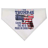 The Trump 45 Cause The 46 Is Made In China USA-Made Doggie Bandana