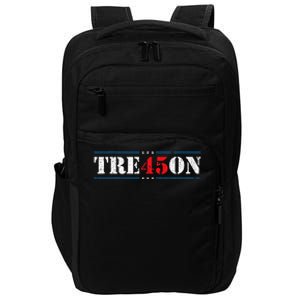 Tre45on Treason 45 2020 Election Anti Trump Democrat Gift Impact Tech Backpack