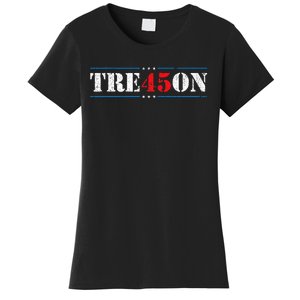 Tre45on Treason 45 2020 Election Anti Trump Democrat Gift Women's T-Shirt