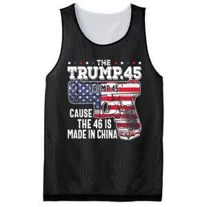 The Trump 45 Cause The 46 Is Made In China Mesh Reversible Basketball Jersey Tank