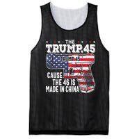 The Trump 45 Cause The 46 Is Made In China Mesh Reversible Basketball Jersey Tank