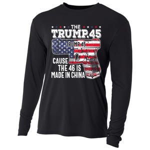 The Trump 45 Cause The 46 Is Made In China Cooling Performance Long Sleeve Crew